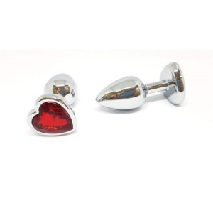 PLUG ANAL METAL ROJO   MEDIUM