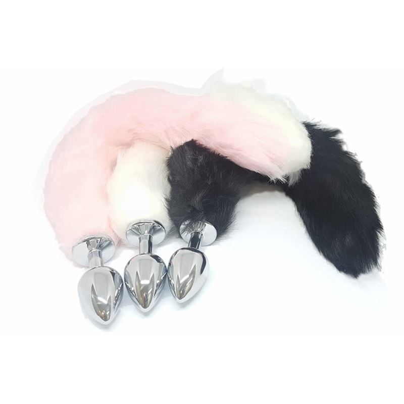 PlugTail Fox Anal Plug Black - Imagen 2