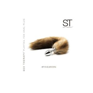 PlugTail Fox Anal Plug Brown