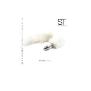 PlugTail Fox Anal Plug white